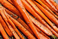 Sticky Sweet Balsamic Roasted Carrots