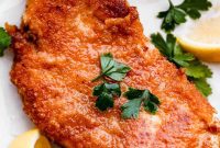 Perfectly Crispy Chicken Schnitzel