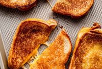 Golden Oven Baked Cheese Melts