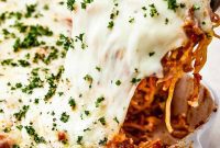 Irresistible Golden Spaghetti Bake