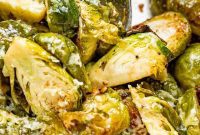 Set It and Forget It Parmesan Brussels Sprouts