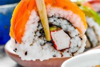 Vibrant Rainbow Roll