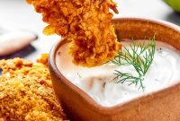 Crispy Air Fried Chicken Tempura