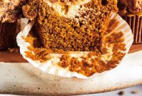 Decadent Pumpkin Cheesecake Muffins