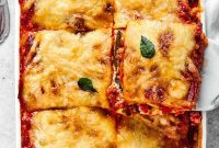 Savory Layered Zucchini Beef Lasagna