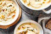 Simple Comfort Chicken and Dumplings