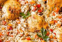 Effortless Skillet Chicken and Rice