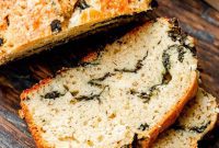 Effortless Spinach Feta Bread