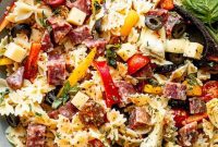 Gourmet Italian Antipasto Pasta Salad