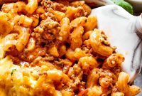 Quick & Cheesy Burger Bake