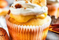 Decadent Banana Pudding Cupcakes