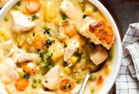 Homestyle Chicken Pastry Stew