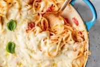 Creamy Cheesy Chicken Spaghetti