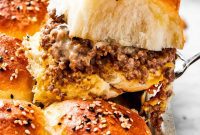 Classic Mini Cheeseburger Delights
