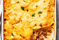 Cheesy Beef and Potato Bake