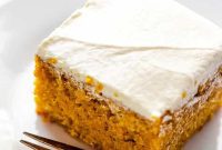 Spiced Pumpkin Bars