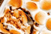 S’mores-Inspired Apple Crumble