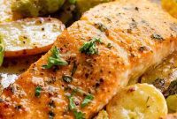 Golden-Crusted Old Bay Salmon