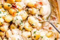 Golden Gnocchi and Crispy Bacon Bake