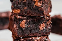 Decadent Homemade Fudgy Brownies