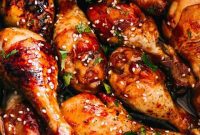 Sweet & Sticky Slow Cooker Asian Drumsticks