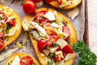 Crispy BLT Bruschetta