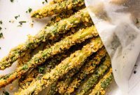 Crispy Parmesan Panko Asparagus Sticks