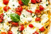Flavorful Caprese Chicken Bake