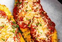 Crispy Air Fryer Chicken Parm