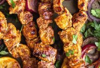 Street-Style Chicken Shawarma Skewers