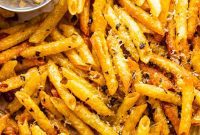 Crispy Pasta Chips Air Fry or Bake