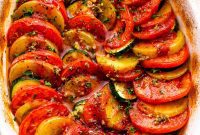 Rustic Zucchini Tomato Bake
