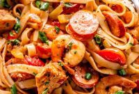One-Pan Cajun Jambalaya Pasta