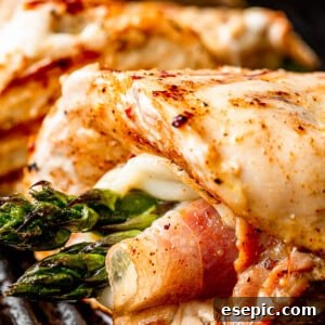 Grilled Asparagus Prosciutto Chicken Roll Ups