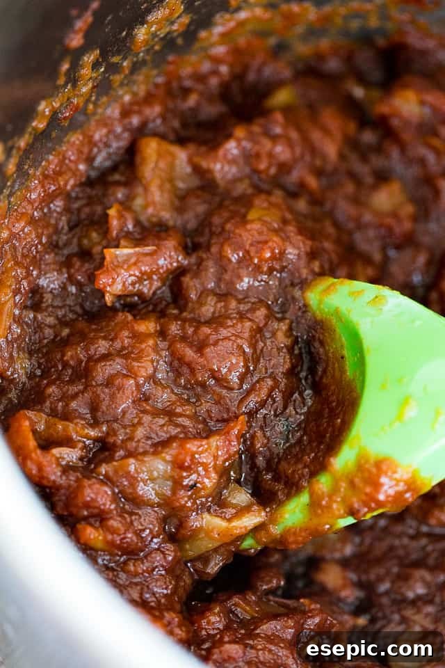 Velvety Smooth Instant Pot Apple Butter 5 Cooked apples in Instant Pot, softened and ready for blending