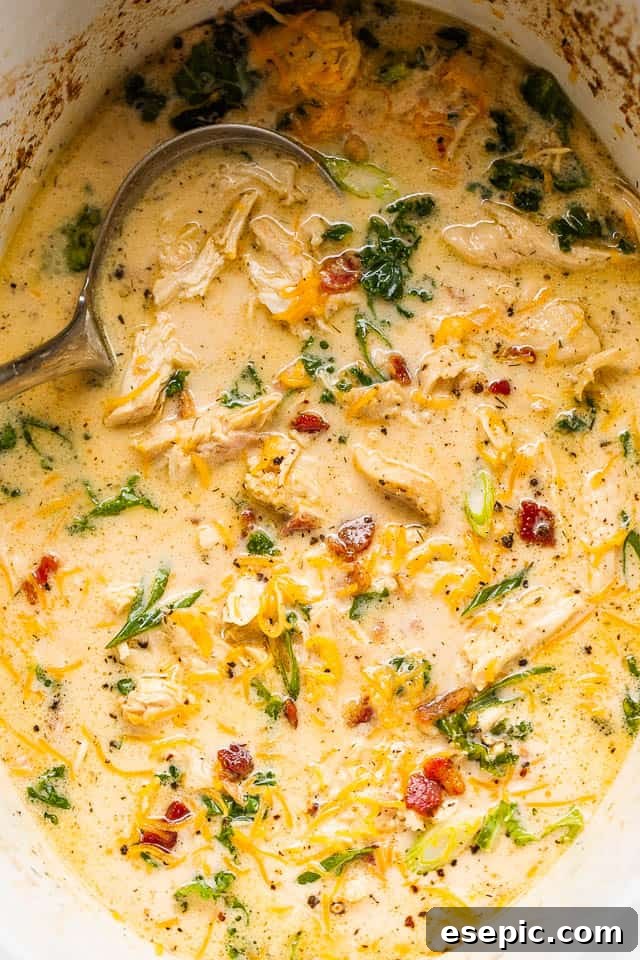 slow cooker crack chicken soup